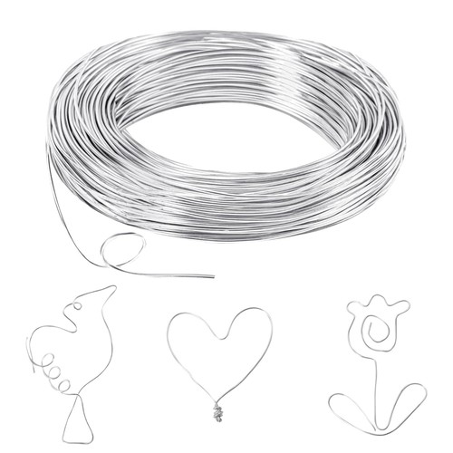 Basteldraht aluminium 1mm - basteldraht, 50m