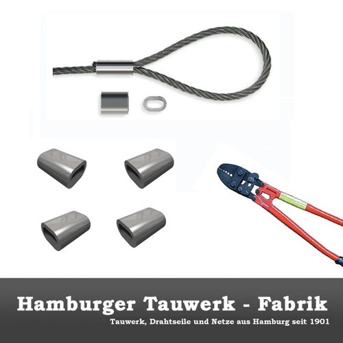 Aluminium pressklemmen - aluminium,