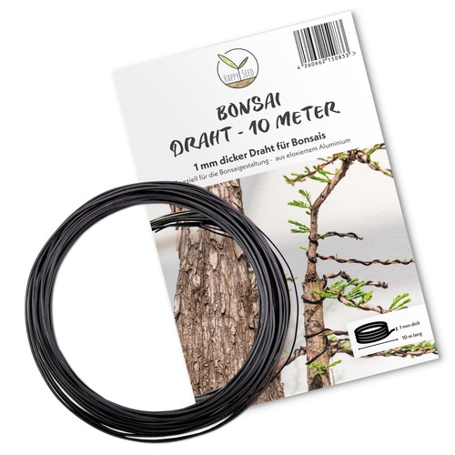 Happyseed 10m bonsai draht aus - bonsai,
