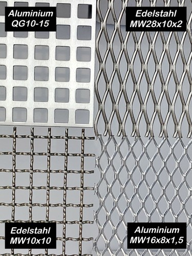 Aluminium edelstahl 1mm - aluminium,