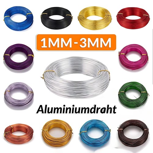 Basteldraht aluminiumdraht 1mm - basteldraht,