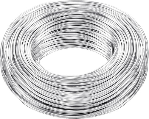 Basteldraht 20m 2mm - , aluminium