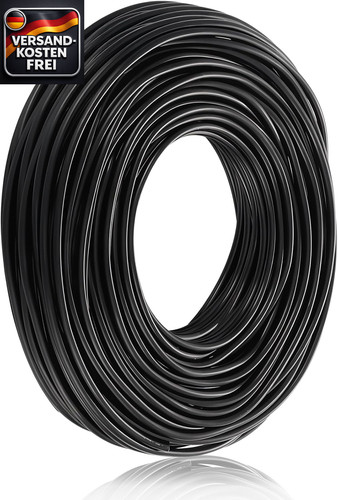 Basteldraht schwarz 3mm - , 15m