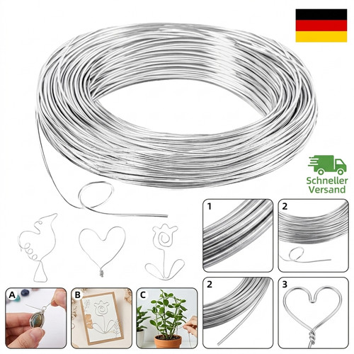Basteldraht 1mm 50m - basteldraht,